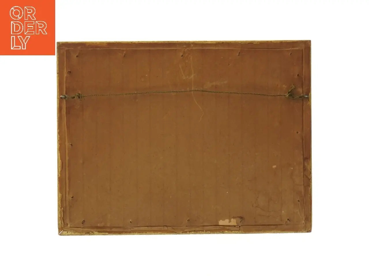 Billede 2 - Indrammet akvarel af Paestum (str. 29x22 cm)