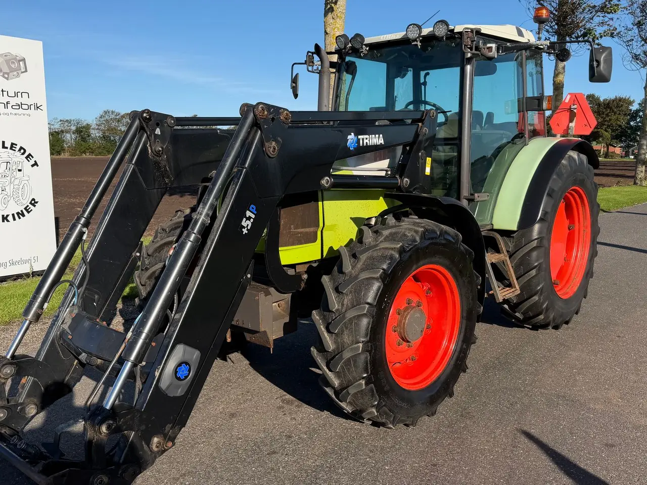 Billede 1 - CLAAS Celtis 456 Flot brugt frontlæssertraktor