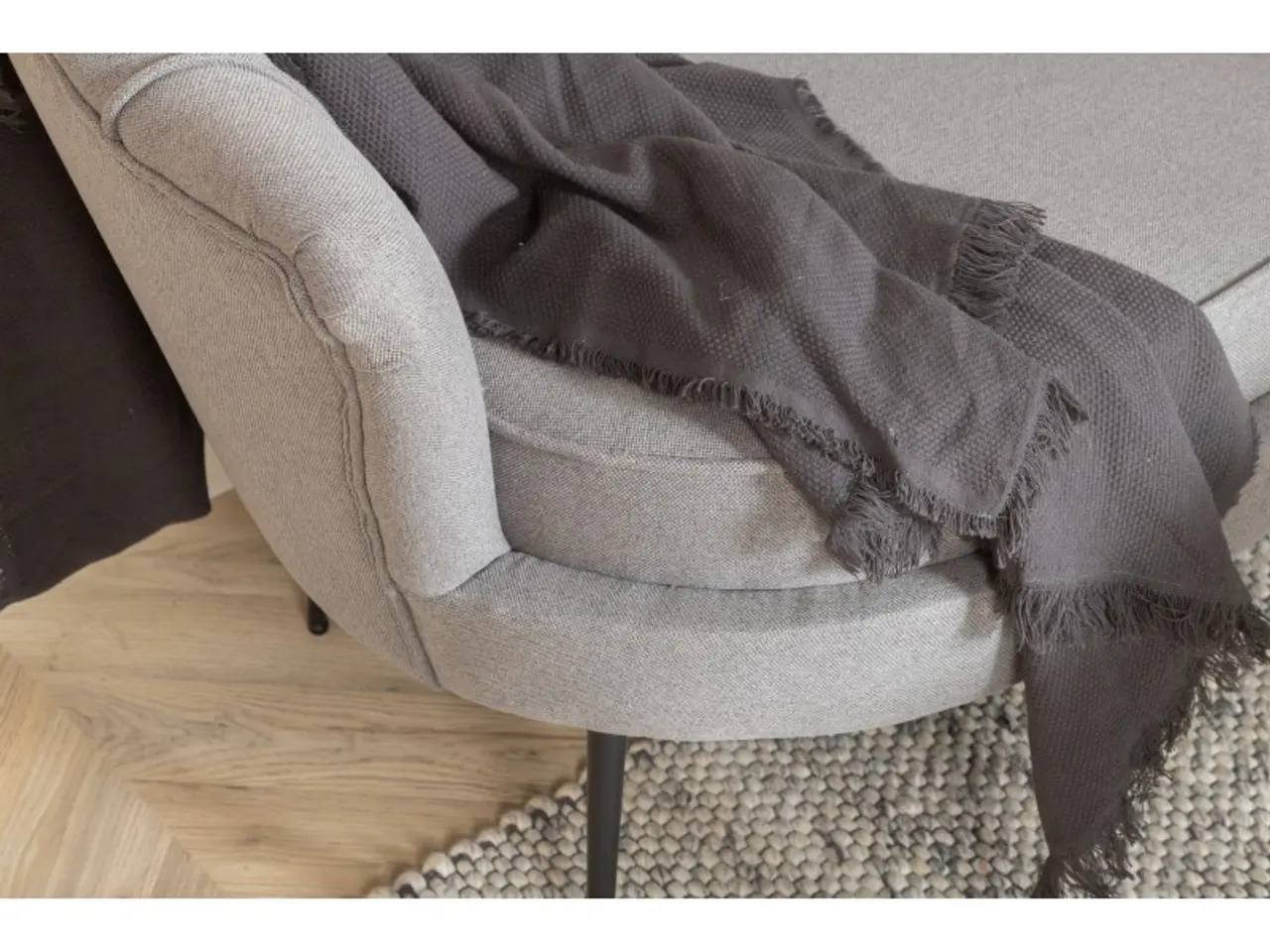 Billede 6 - Calais 3 personers Sofa - Grå stof