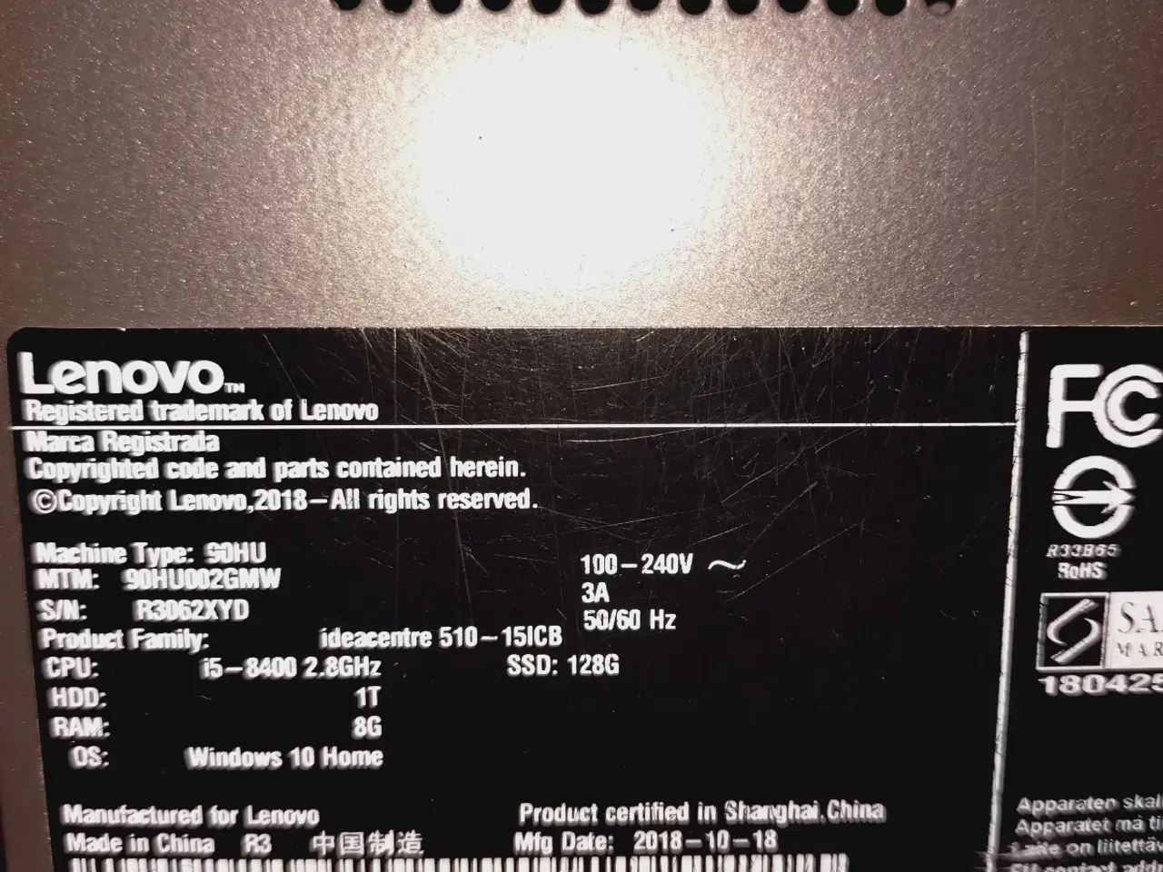 Billede 3 - Lenovo IdeaCenter 510