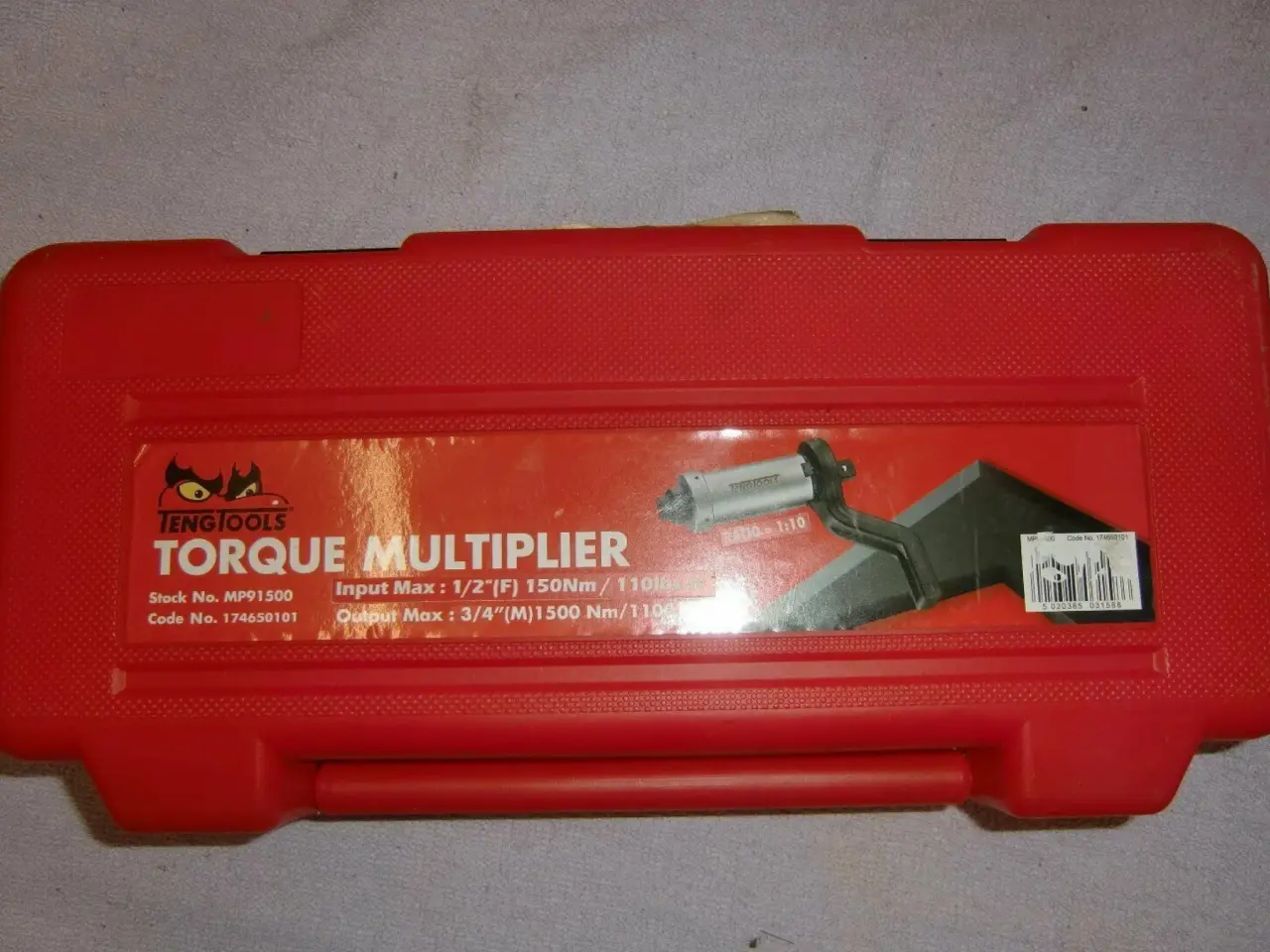 Billede 4 - 10x Momentdobler Teng Tools MP91500 - max 1500Nm