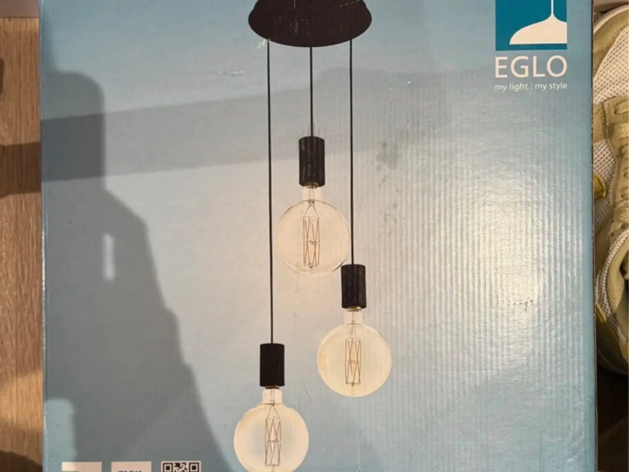 Billede 2 - Loftlampe med 3 pærer tilhørende
