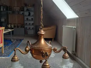 Kobber loftlampe