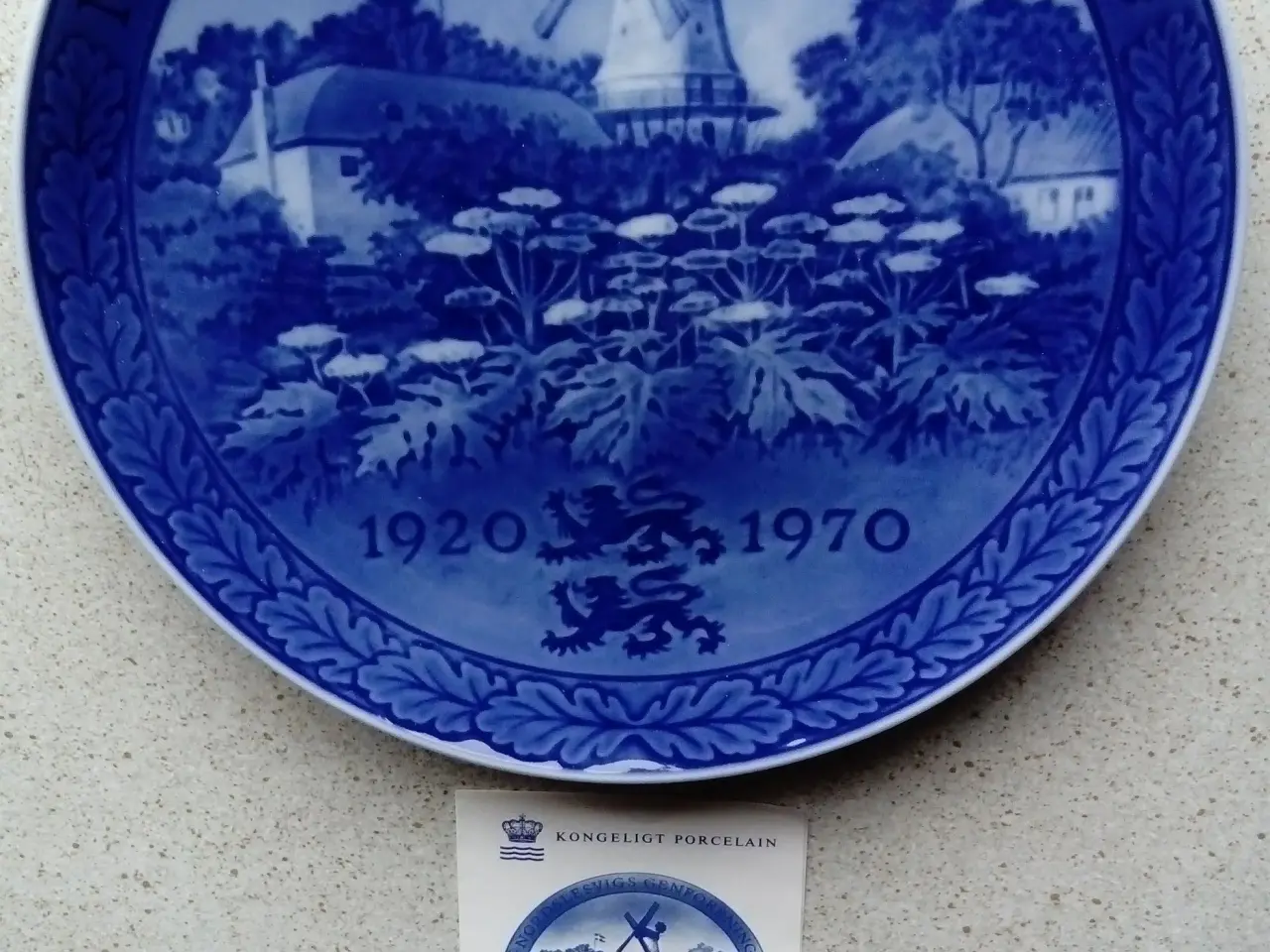 Billede 1 - 4 Genforeningsplatter 1920-1970