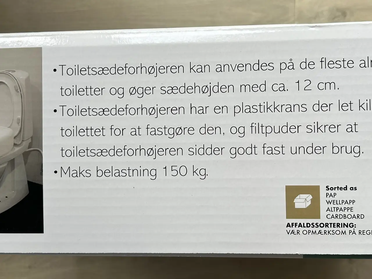 Billede 1 - Toiletsædeforhøjer af mærket Kilberry