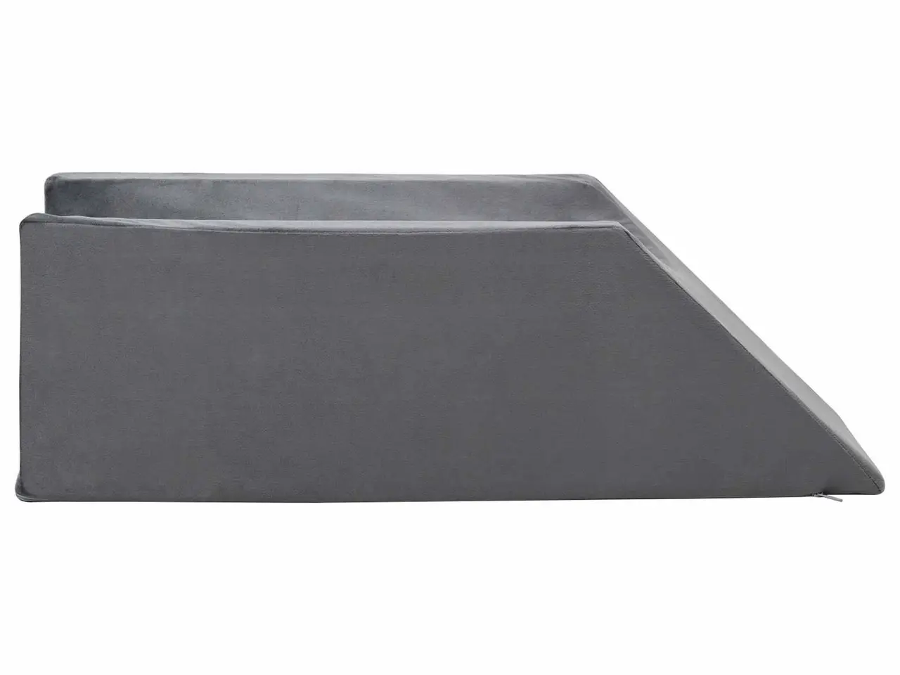 Billede 5 - Benpude i kileform 68 x 25 x 21,5 cm - grå