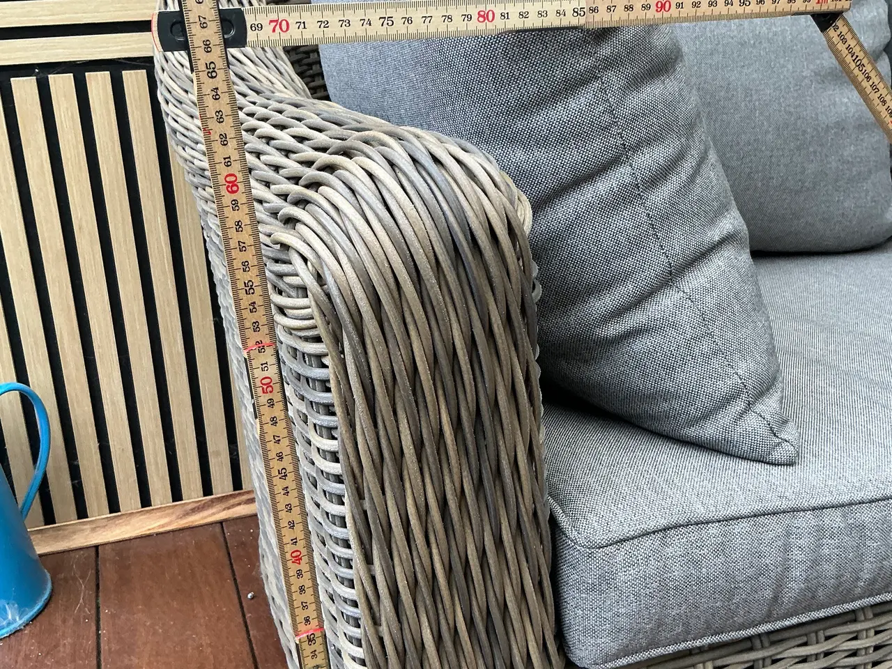 Billede 6 - Fletsofa til have eller terrasse