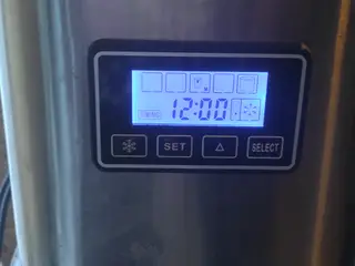 Ismaskine 14 kg på 24 timer virker perfekt