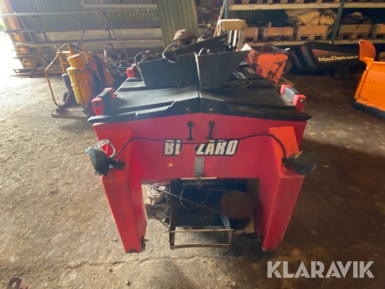 Billede 5 - Ladspreder Tornado Blizzard saltspreder