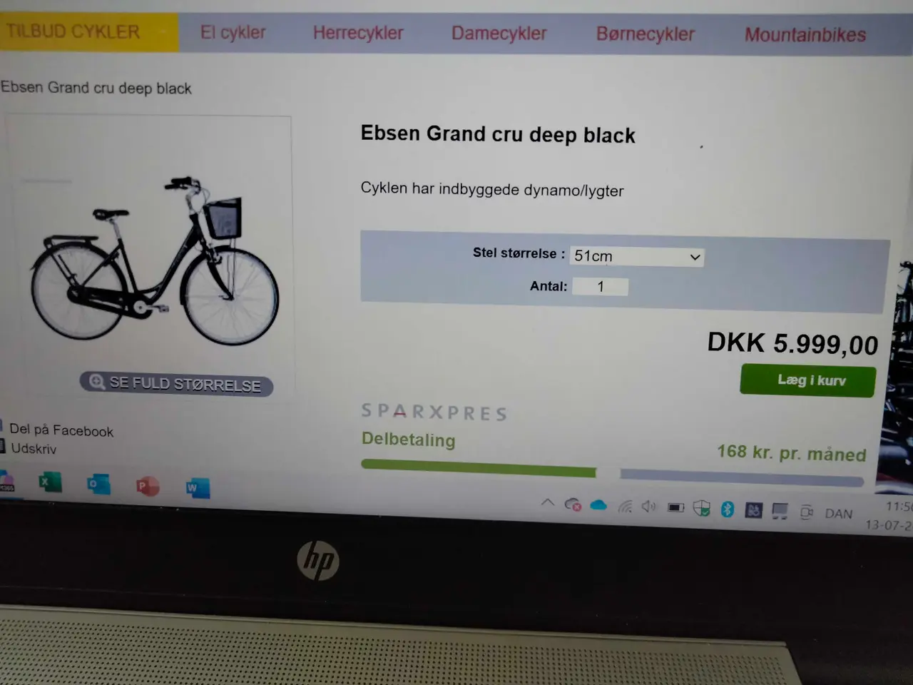Billede 7 - Velholdt kvalitets Dame cykel Ebsen Grand Cru dame
