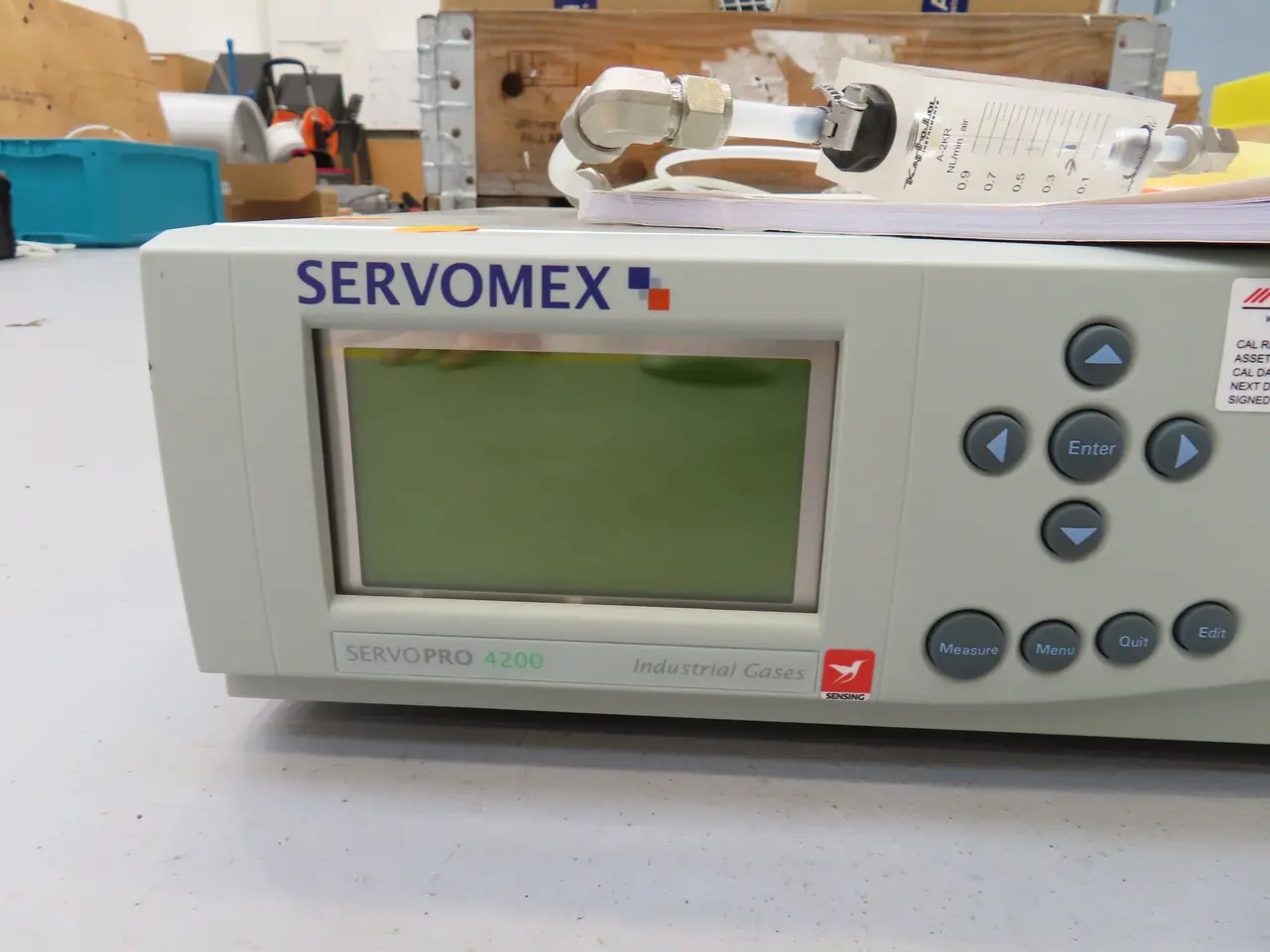 Billede 2 - Gasanalysator SERVOMEX Servopro 4200