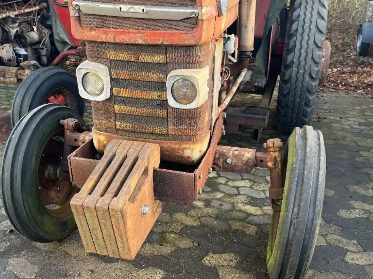 Billede 2 - Massey Ferguson MF 165 Opbygget med byggelift.