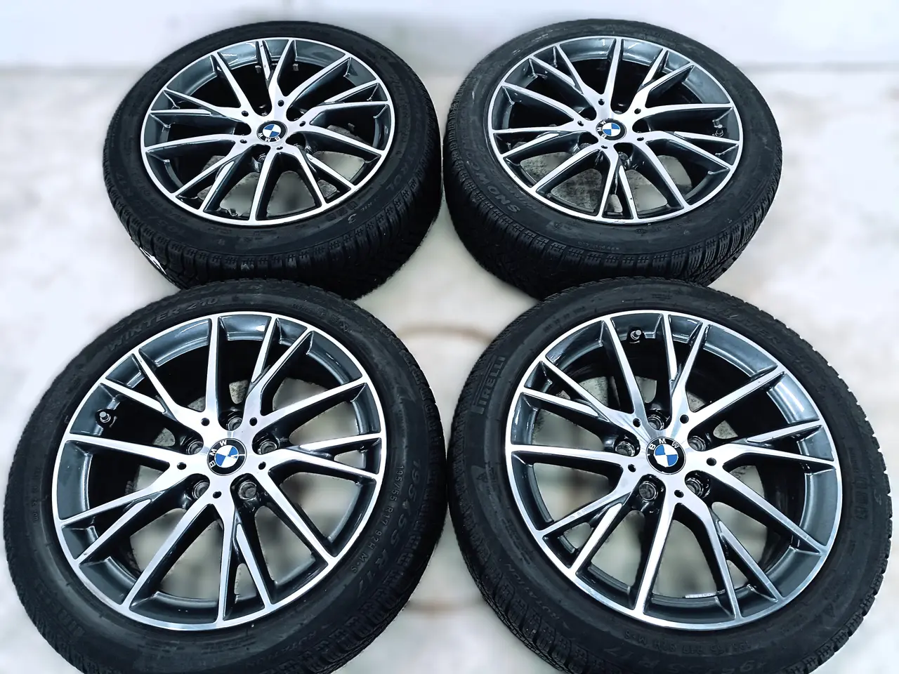 Billede 5 - 5x112 17" ET47 nav 66,6ø BMW vintersæt inkl. TPMS