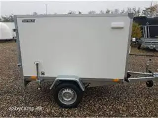0 - Blyss Cargo F7520D m. Døre   Mini Cargo trailer str. 204x115X125 cm med 2 døre Fin kvalitet