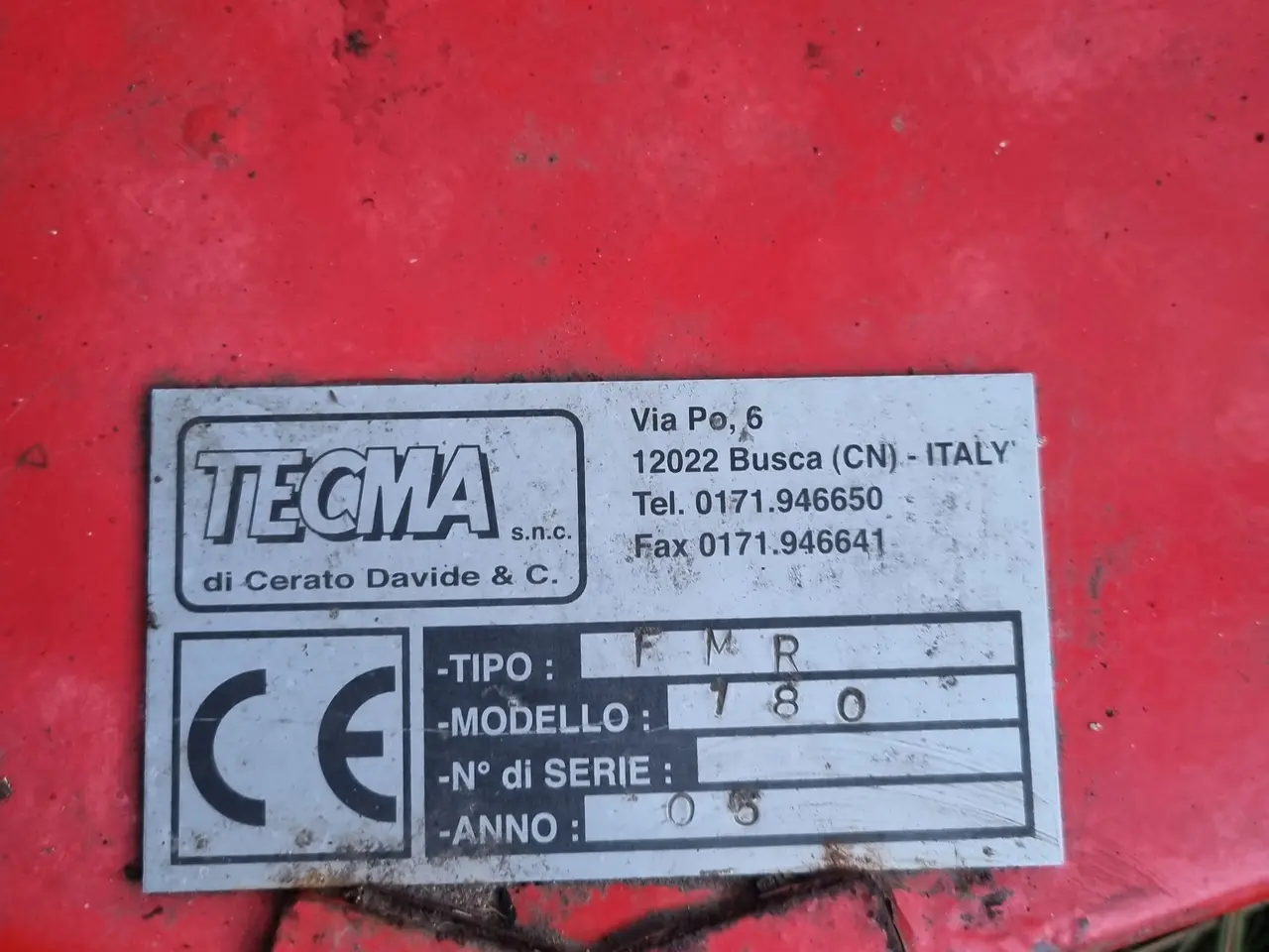 Billede 3 - Rotorklipper 180cm, Tecma