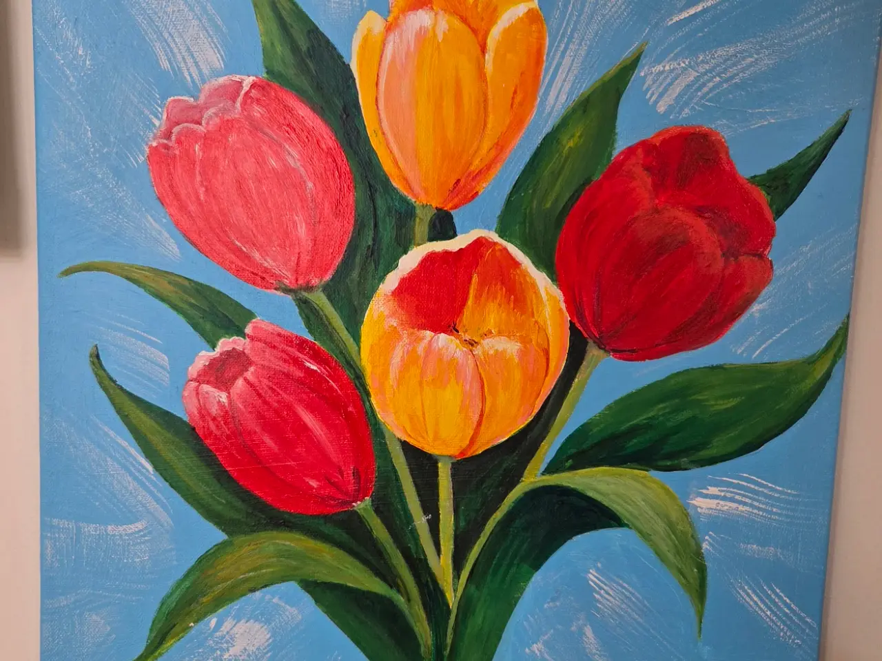 Billede 1 - TULIPANER BUKET