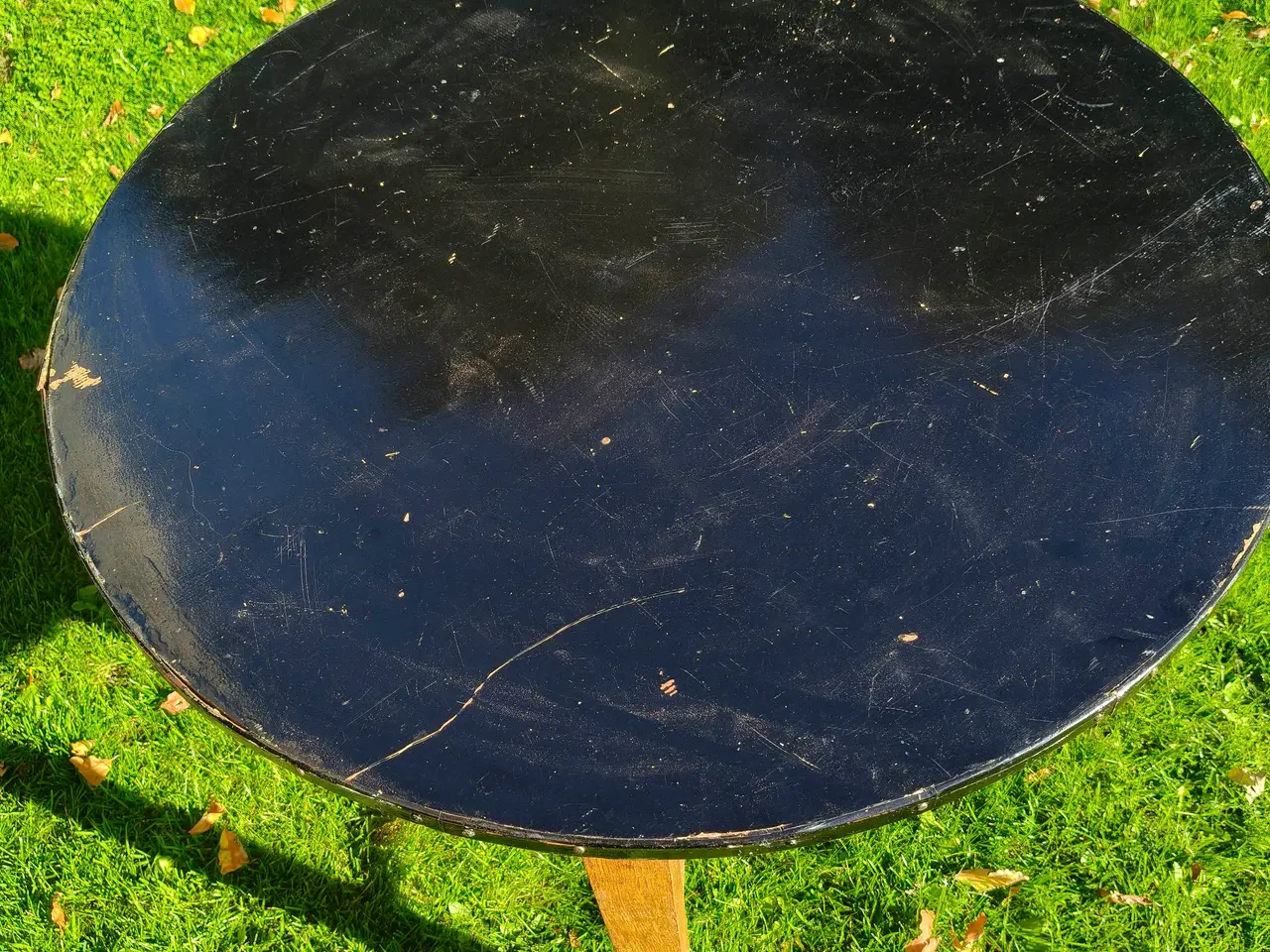 Billede 3 - Rundt antikt bord ø ca. 80 cm