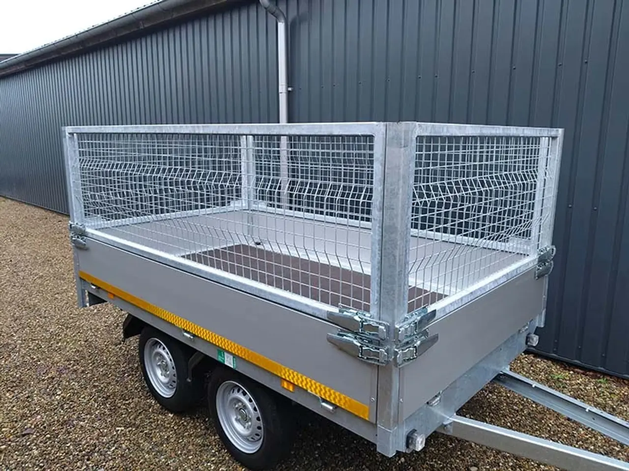 Billede 1 - Gittersider til Eduard trailer 3318