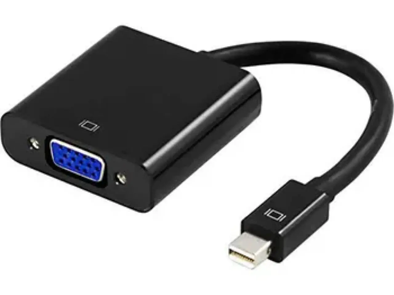 Billede 1 - Adapter, Mini DisplayPort (han) til VGA (hun)