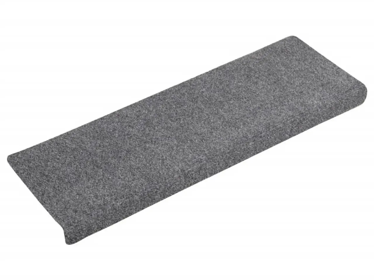 Billede 3 - Trappemåtter selvklæbende 15 stk. 65x21x4 cm lysegrå rektangulær kant