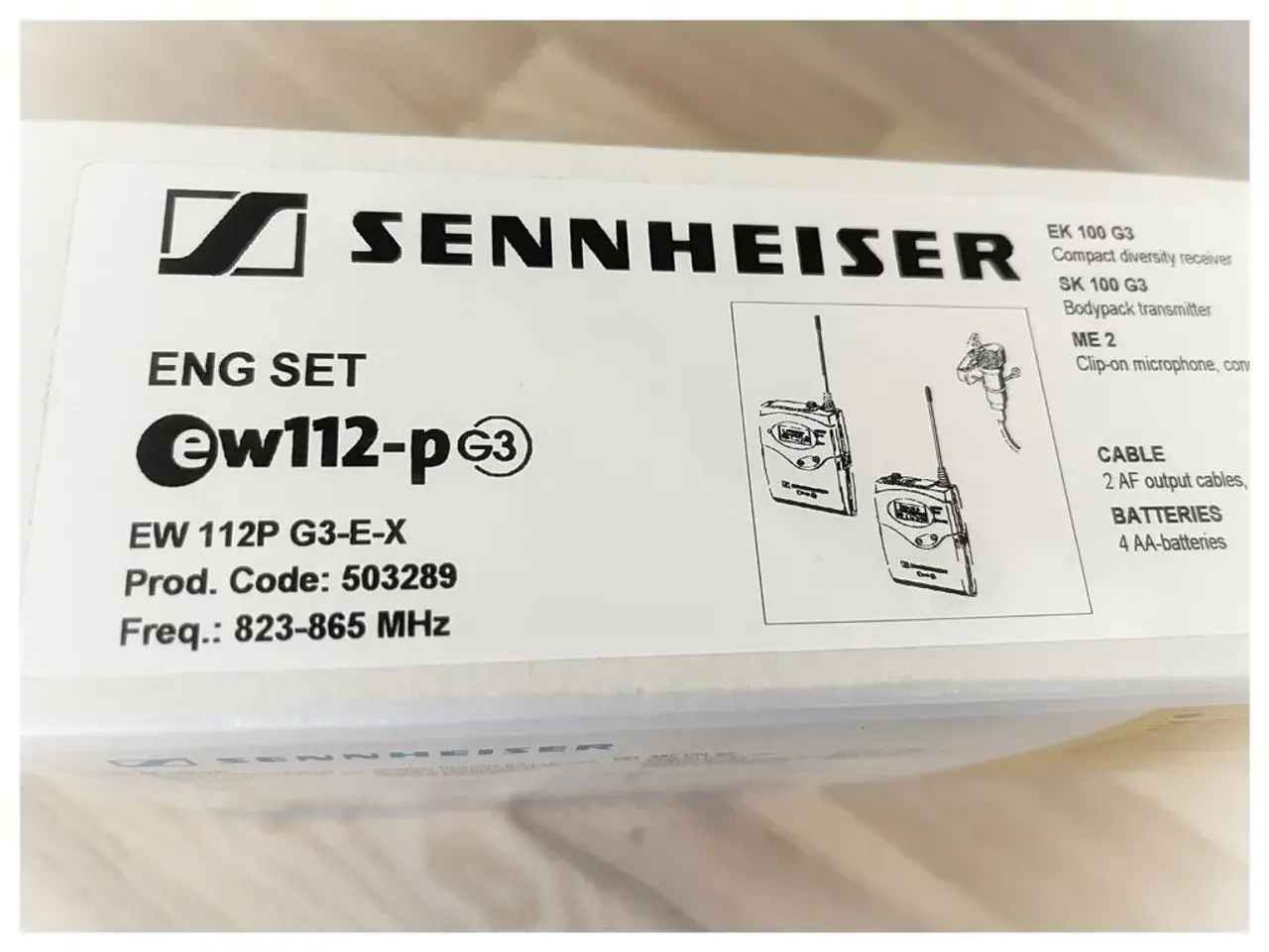 Billede 3 - Sennheiser E W112-P G3 Microport