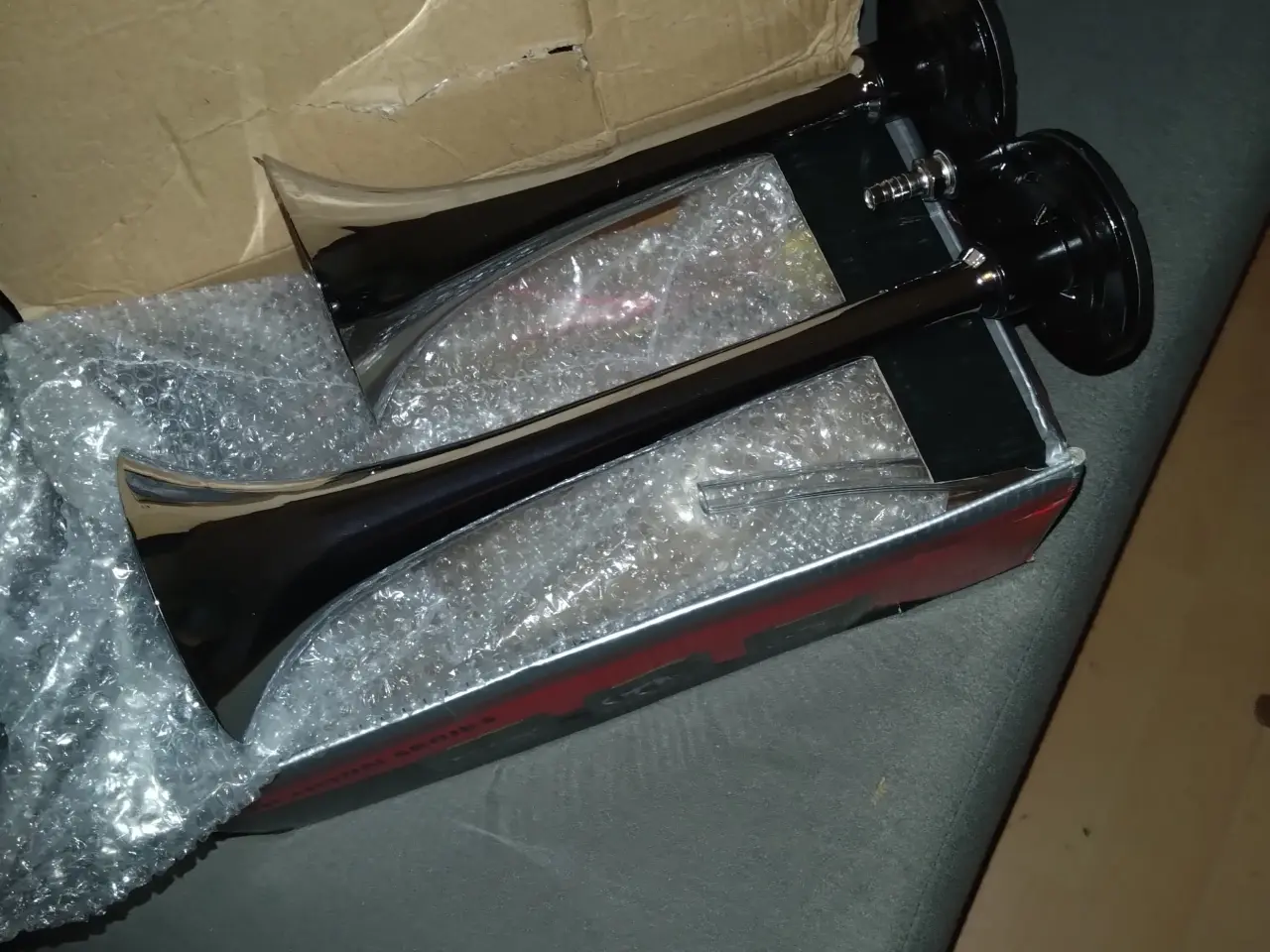 Billede 1 - 12 volt Lastbil kompressor horn Ny