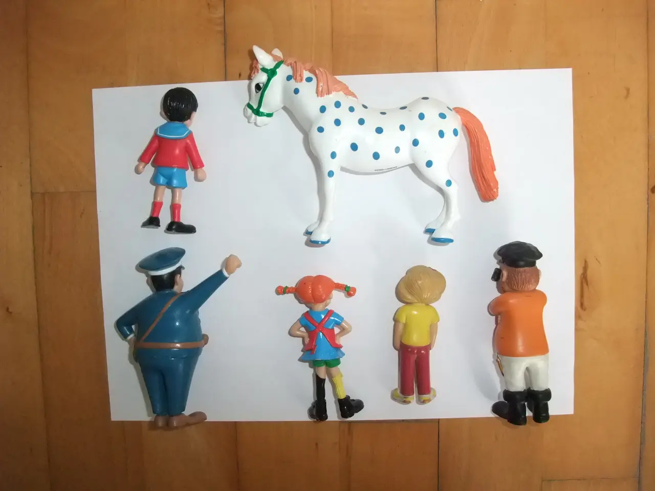 Billede 5 - Pippi Langstrømpe Figurer