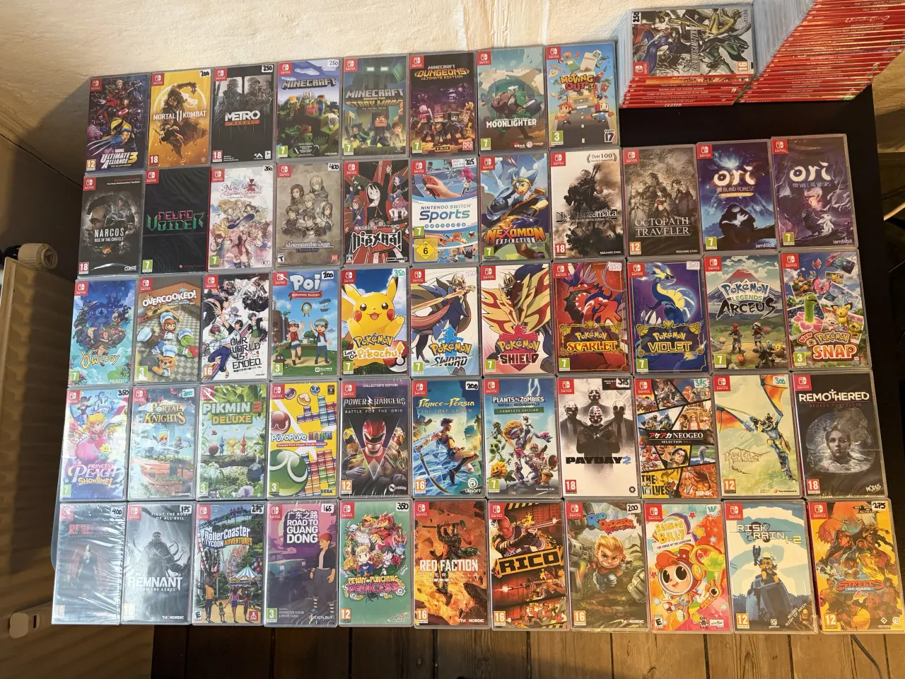 Billede 12 - Seperate Priser! 200 stk Nintendo Switch Spil