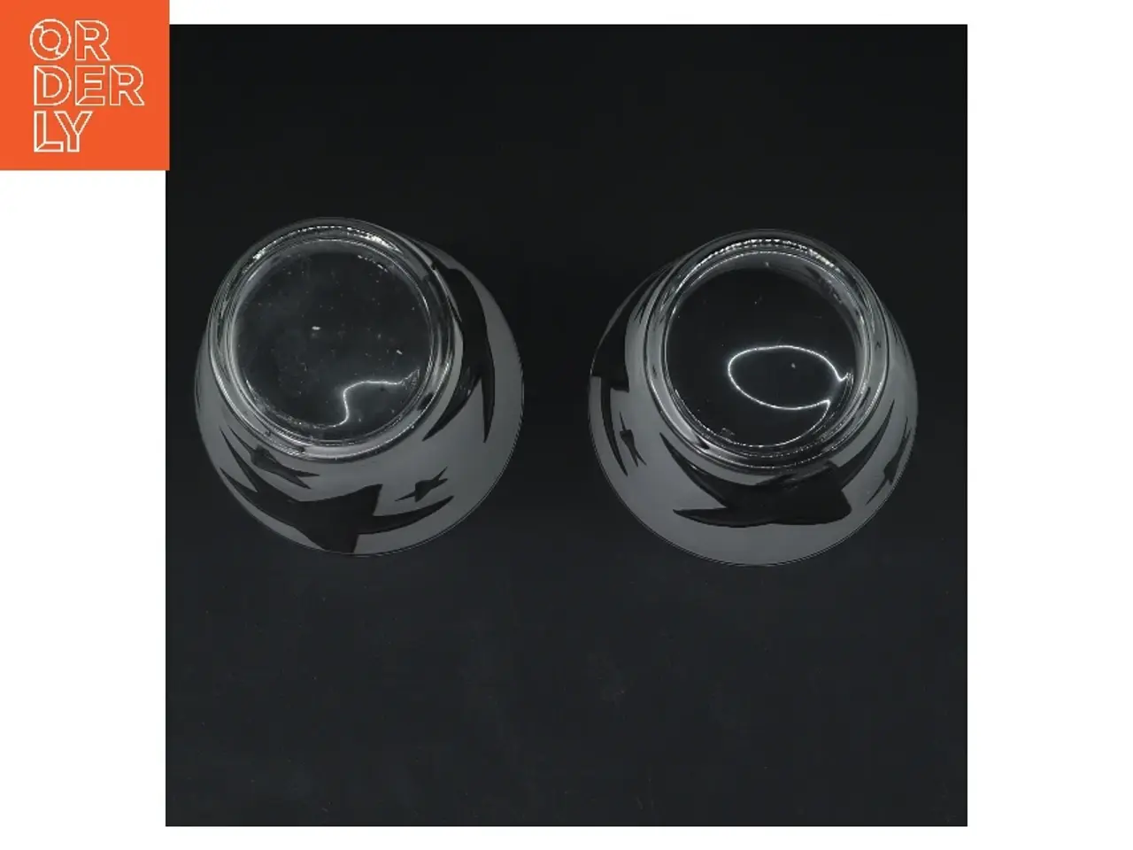 Billede 3 - Glas med stjernemønster (str. Ø 8,5 cm højde 9 cm)