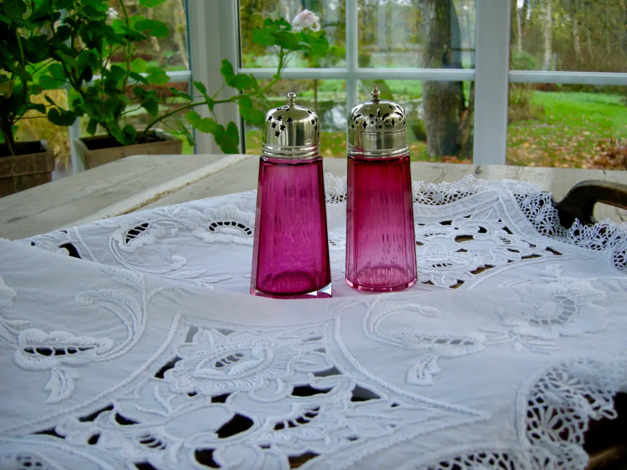 Billede 4 - STRØDÅSER - ANTIKKE CRANBERRYGLASS - SØLLÅG