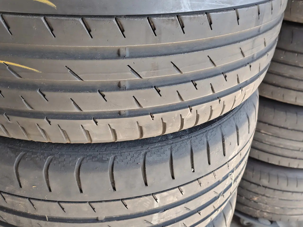Billede 4 - Fire alufælge med dæk CONTINENTAL 245/45 R 18