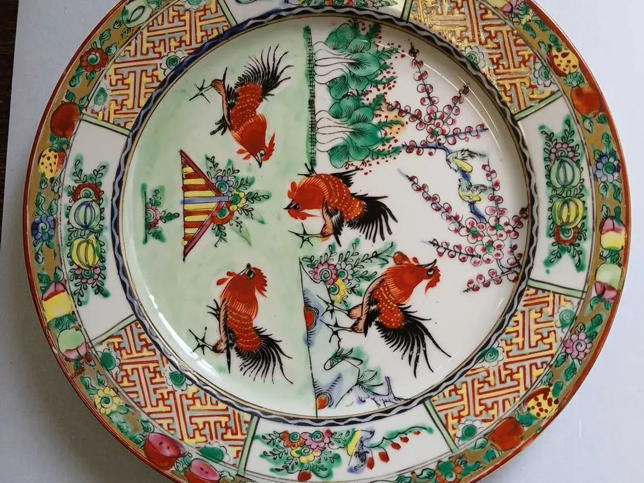 Billede 4 - Porcelæns fad/tallerkenen 