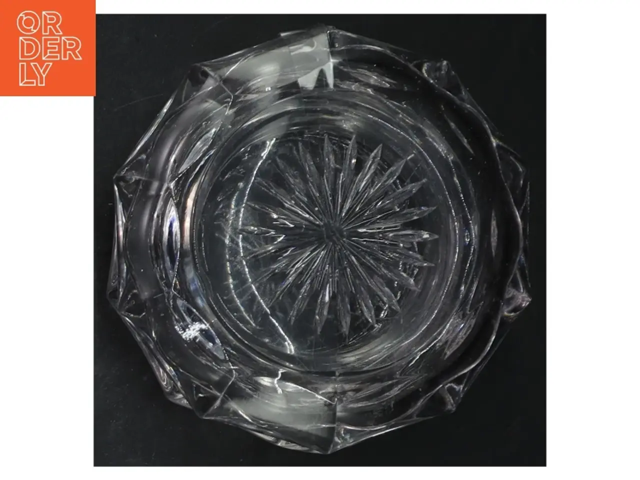 Billede 3 - Krystal glas lågkrukke (str. Ø. 12 cm)