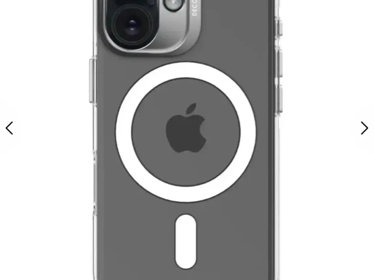 Billede 1 - iPhone 16 gennemsigtig cover gives væk