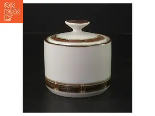 Porcelænsskål med låg fra Desiree (str. Ø 9,5 cm)