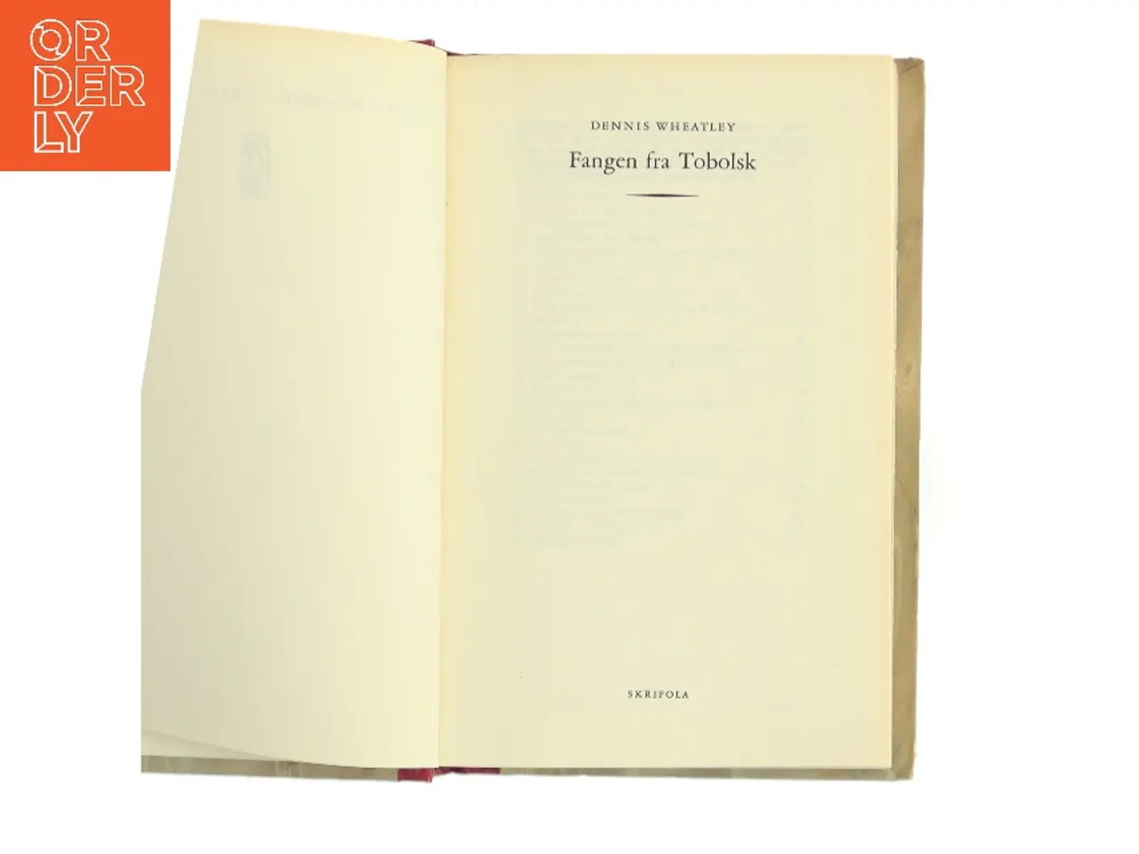 Billede 2 - Fangen fra Tobolsk af Dennis Wheatley (Bog)