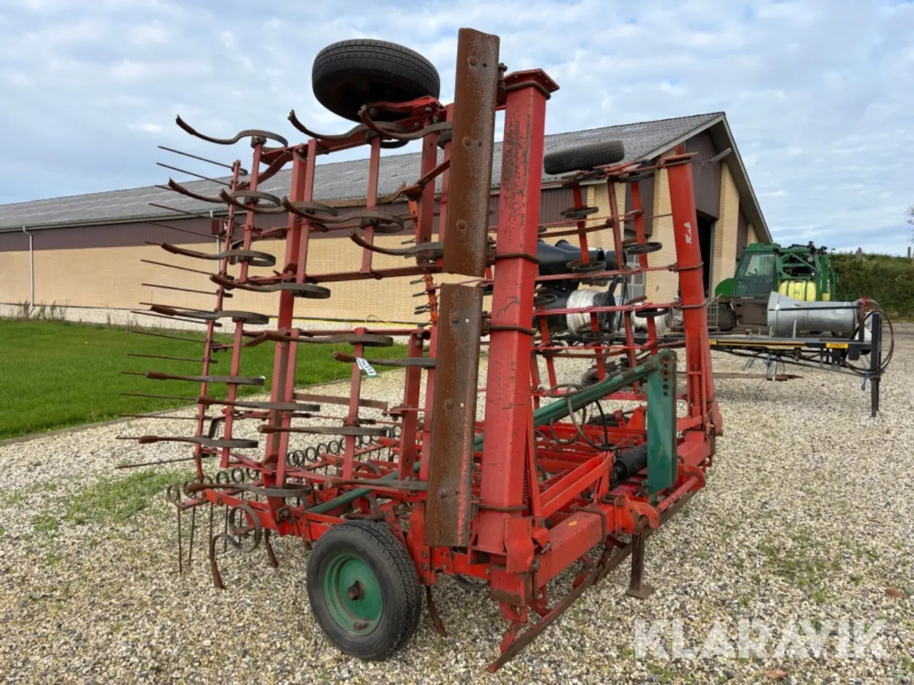 Billede 5 - Såbedsharve Fraugde Model a hydraulisk sammenklapning