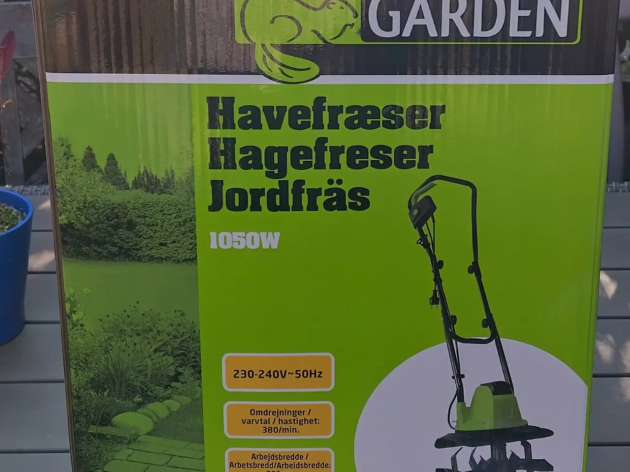 Billede 1 - Helt ny Havefræser