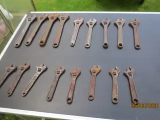 17 stk Forskellige Bacho Svensknøgler
