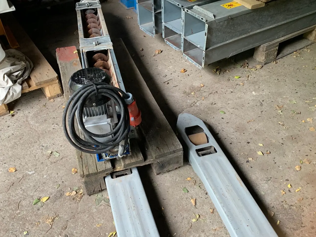 Billede 4 - Skiold Sneglerende type CN 230 Ø100 længde 155 med 1,5 kW Gearmotor