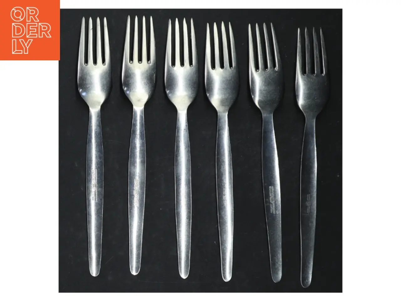 Billede 3 - Spise gafler (str. 19 cm. 6 styk)