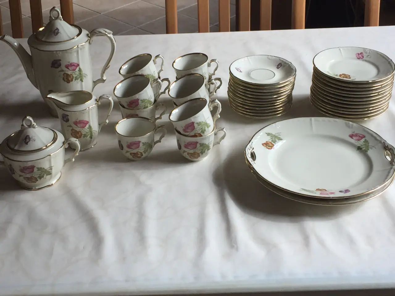 Billede 1 - Gammelt / Retro Kaffestel