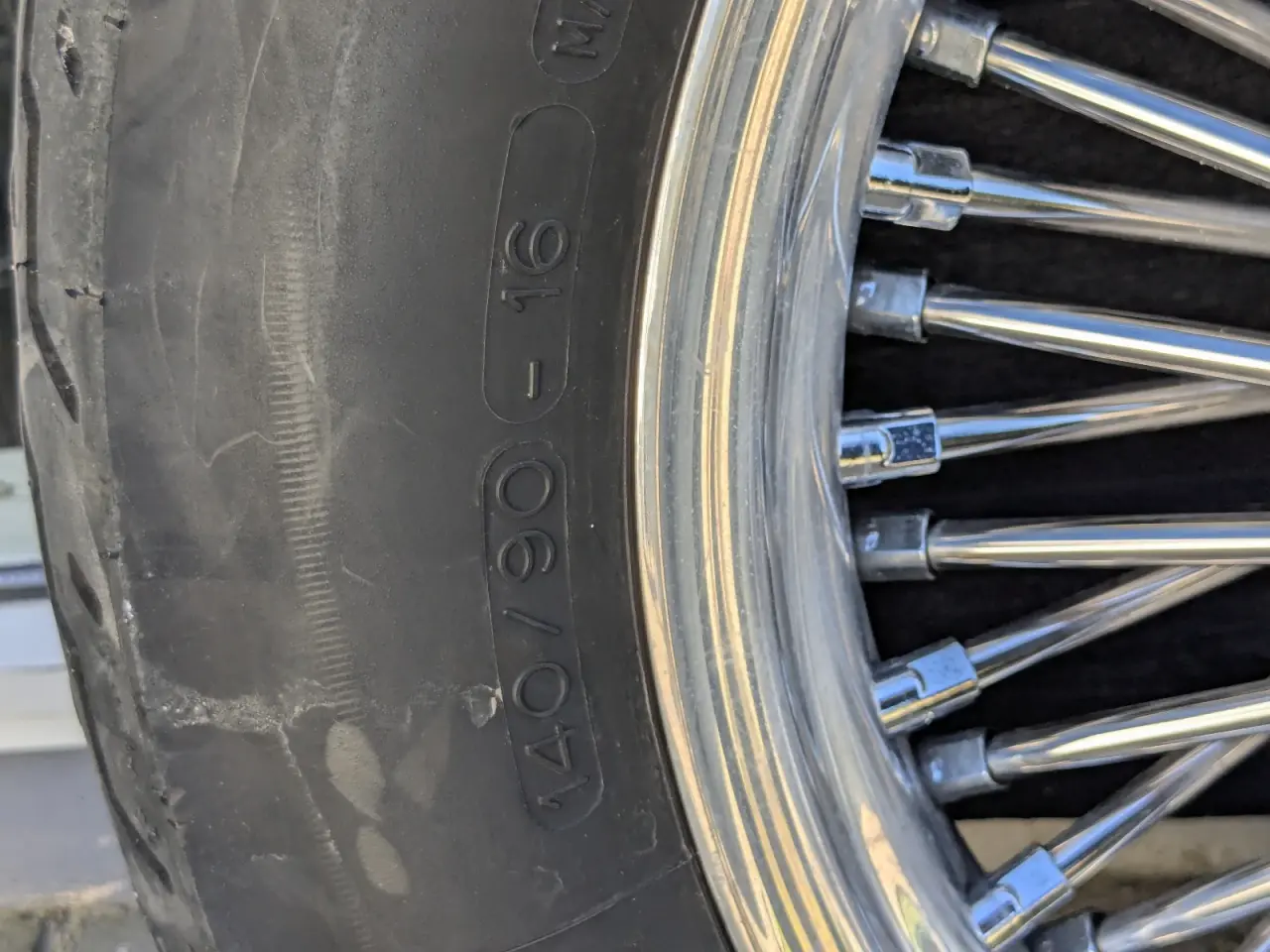 Billede 5 - Fatspoke fælge fra Harley Davidson