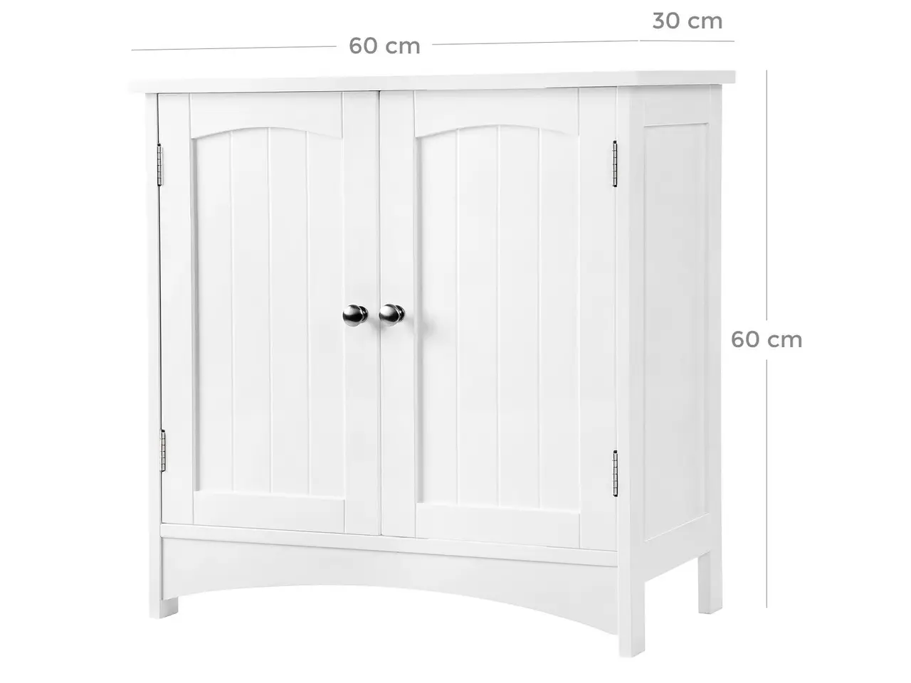 Billede 7 - Underskab til vask underskabsopbevaring, 60 × 30 × 60 cm, hvid