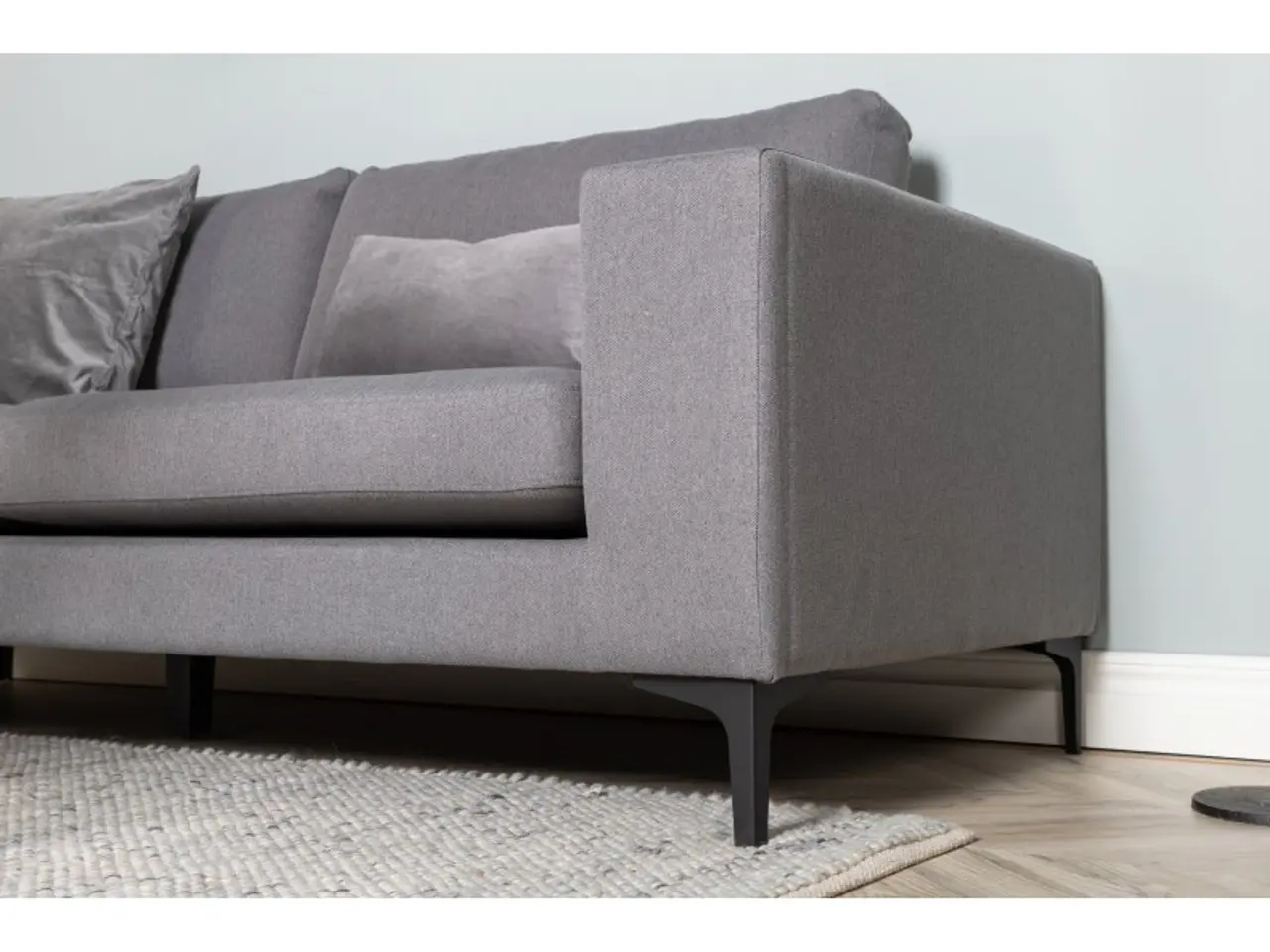 Billede 6 - Bolero 3 personers Sofa  - Sort og Grå