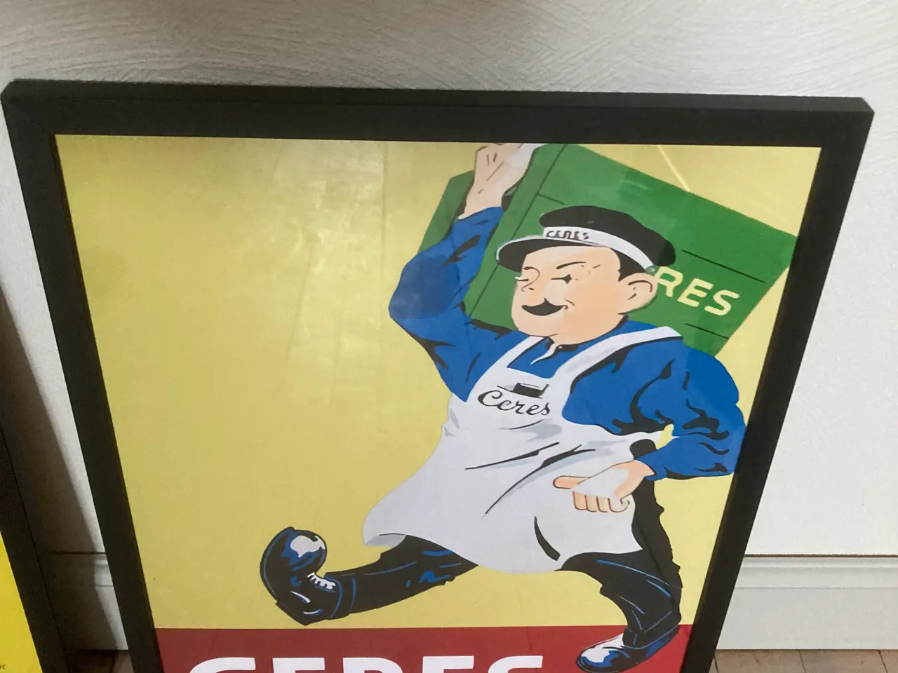 Billede 1 - Ceres øl plakat 30x40 cm - incl ramme