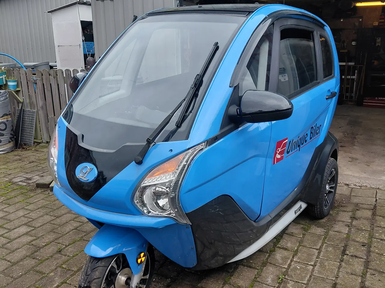 Billede 1 - lindebjerg kabinescooter 25 kmt