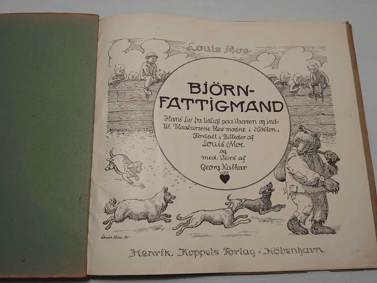Billede 3 - Louis Moe: Björn-Fattigmand. dansk 1927