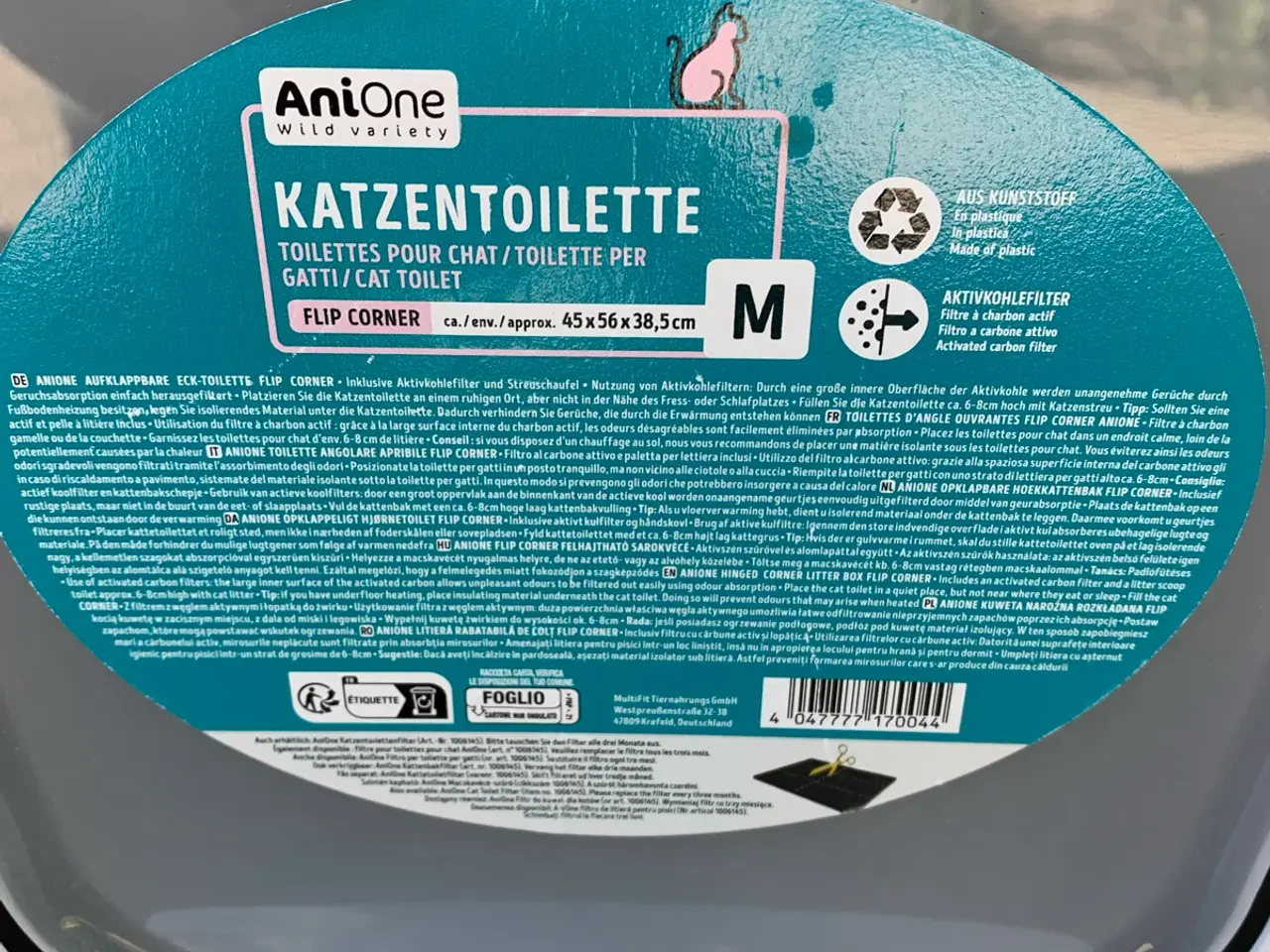 Billede 3 - 🌸🌸🌸 Kattetoilet Lukket
