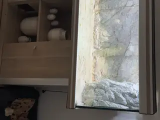 Akvarie med underskab